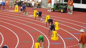 start blocks in relay race