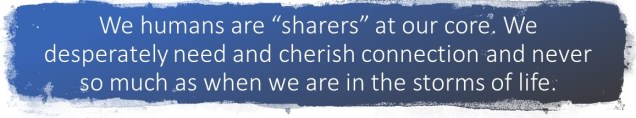 we humans are sharers