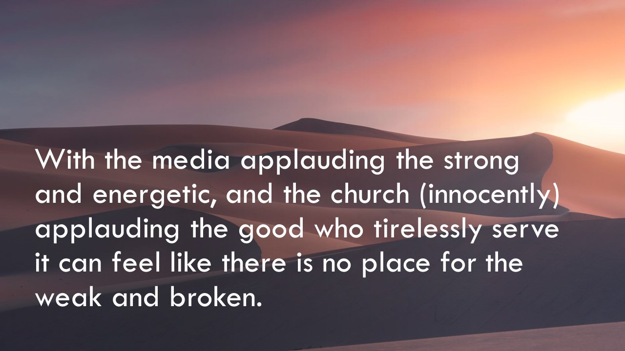 With the media applauding the strong and energetic